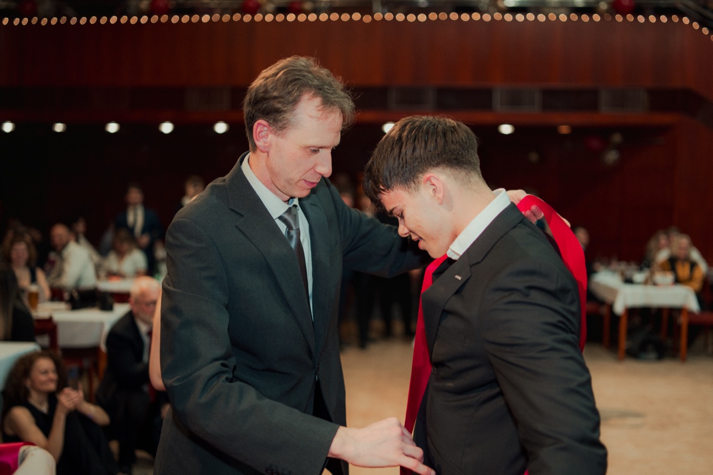 Daniel Kolář at graduation